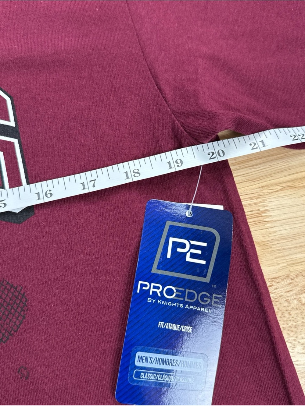 Pro Edge By Knights Apparel Men’s Maroon Texas A&M Wrecking Crew Tee Size L NEW - Picture 5 of 9